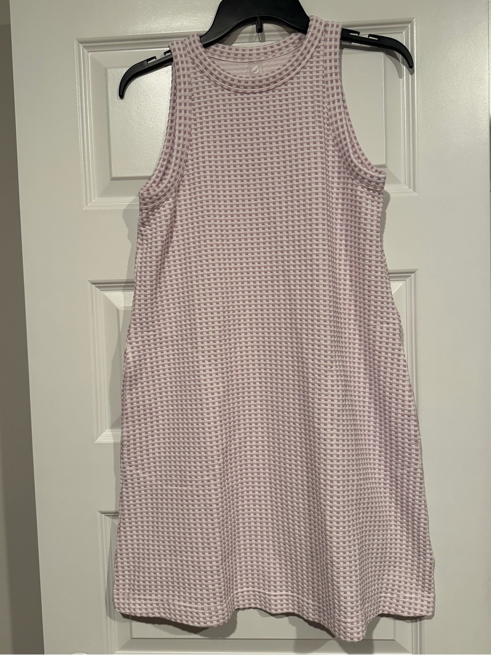 Lou & Grey Lilac Waffle Knit Sleeveless Shift Dress